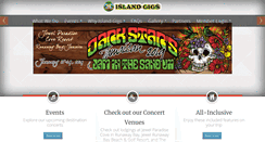 Desktop Screenshot of islandgigs.com